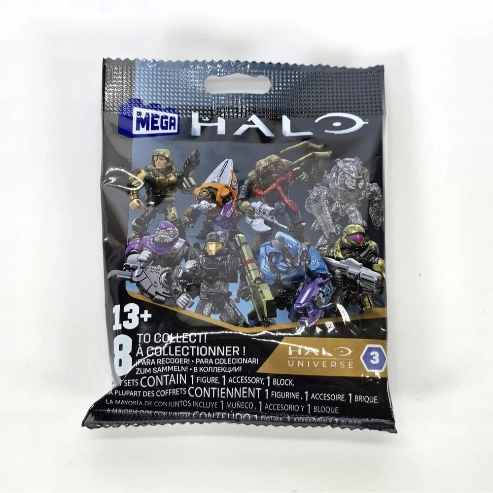 Mega Construx Halo Universe Series 3 Grunt Minor 03TC Mini Figure Sealed Bag